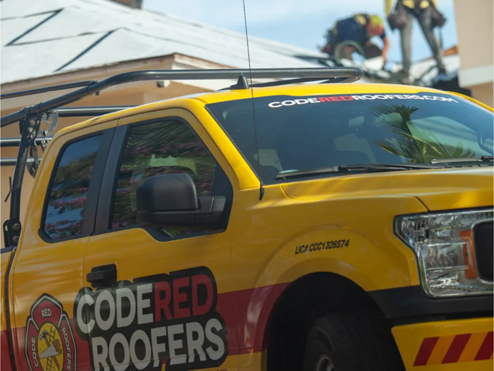 Code Red Roofers, from its Google Business Profile